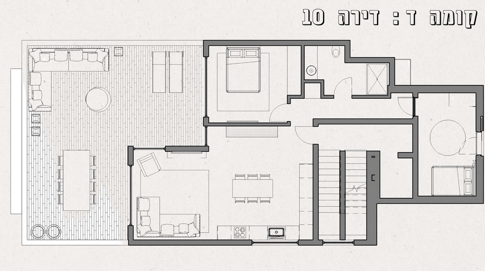פנטהאוז למכירה בתל אביב