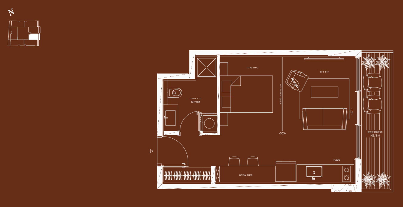 תוכנית הדירה